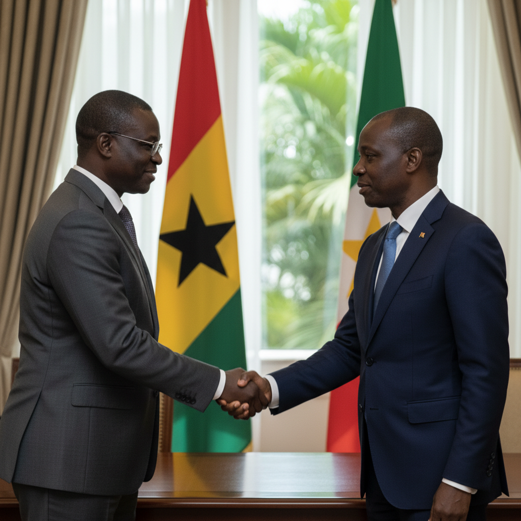 Indonesian Envoy Discusses Sports Ties With Ghana Minister