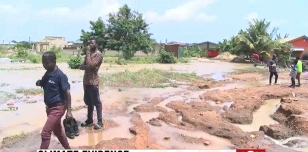 Kasoa residents fear landslides due to heavy rains