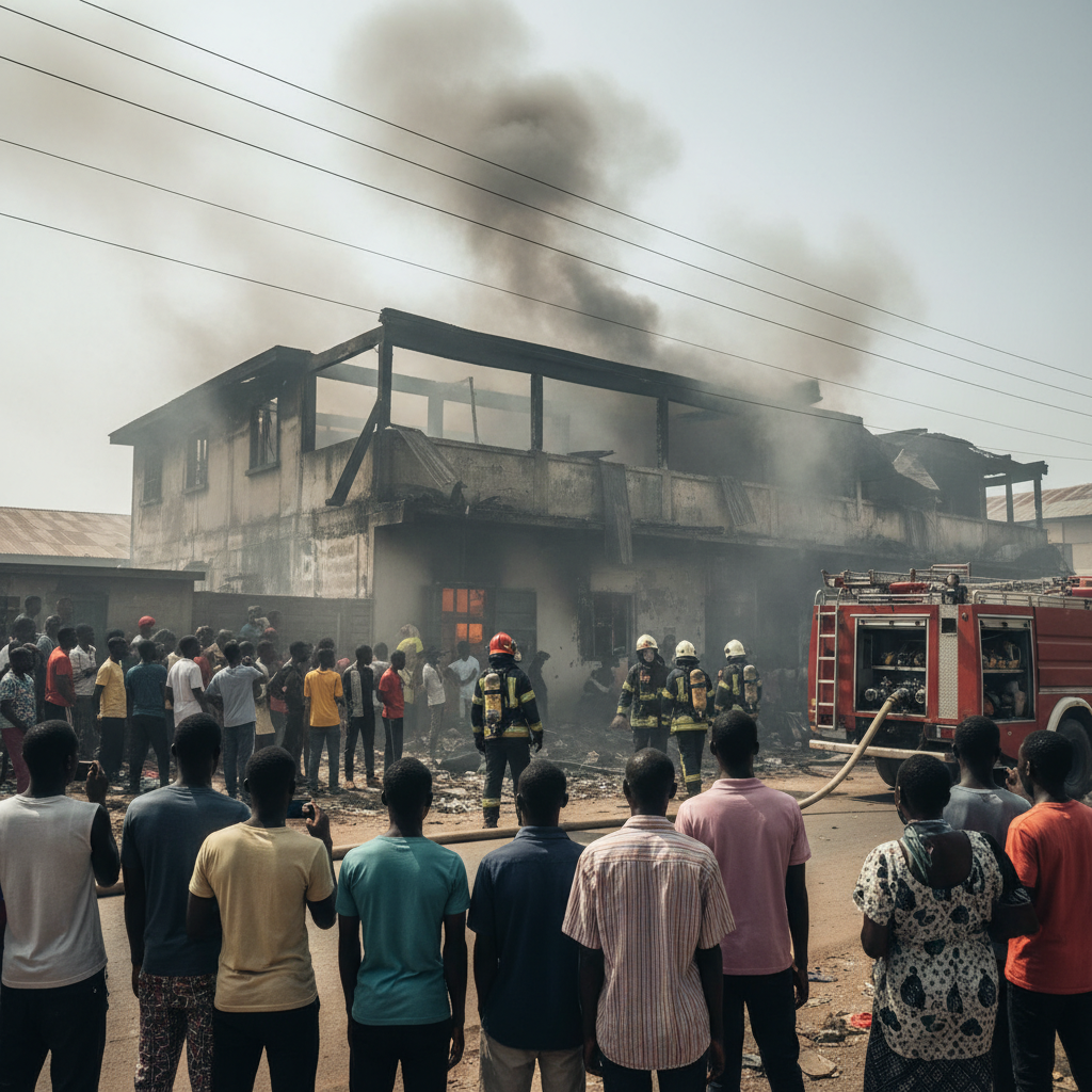 Konongo residents attack firefighters