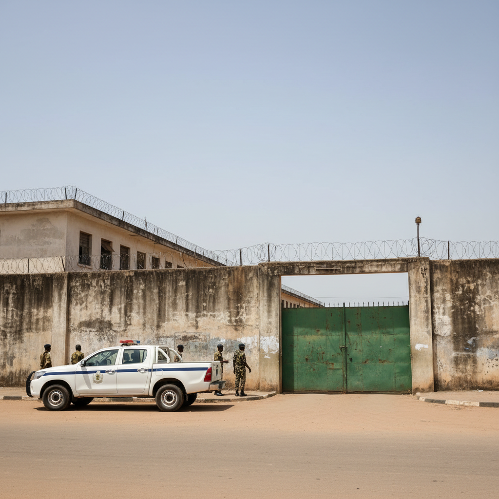 Police Search for Two Fugitives After Escape from Kumasi Central Prison