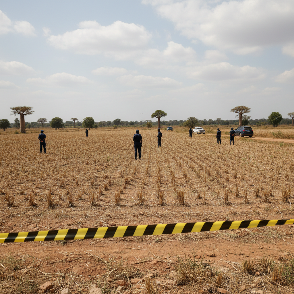 Land guard arrested for farmer attack in Amasaman