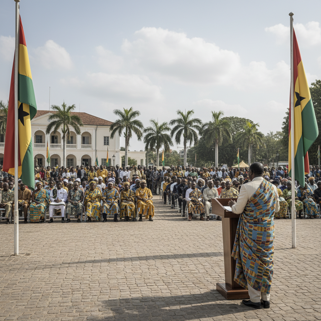 Mahama calls for national responsibility