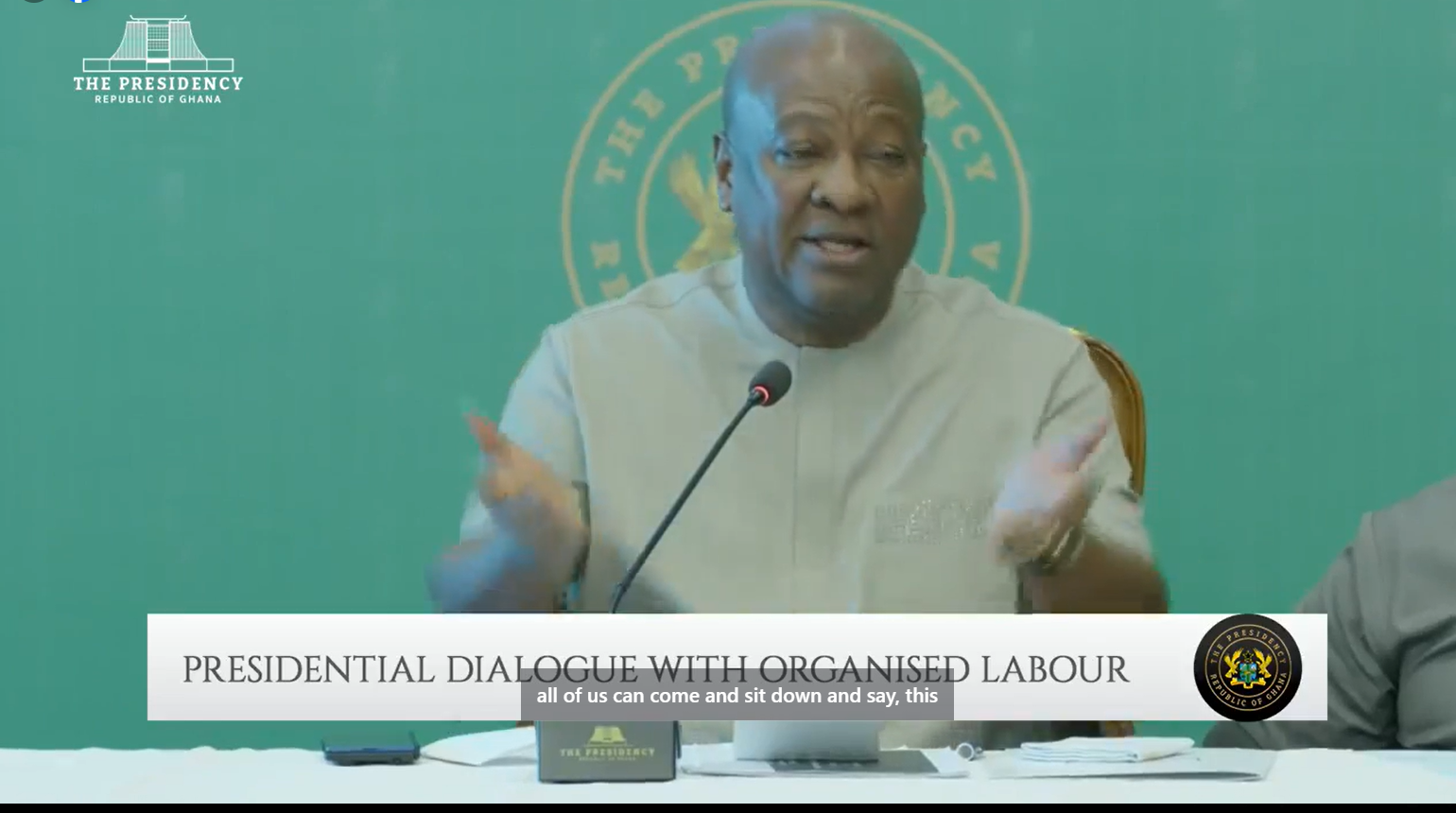 Mahama Backs Independent Pay Commission