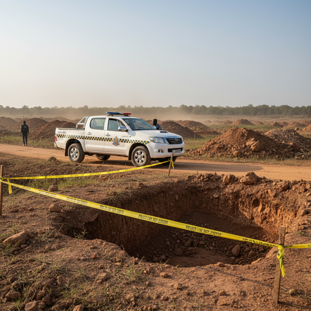 Arrest made at illegal Accra mining site