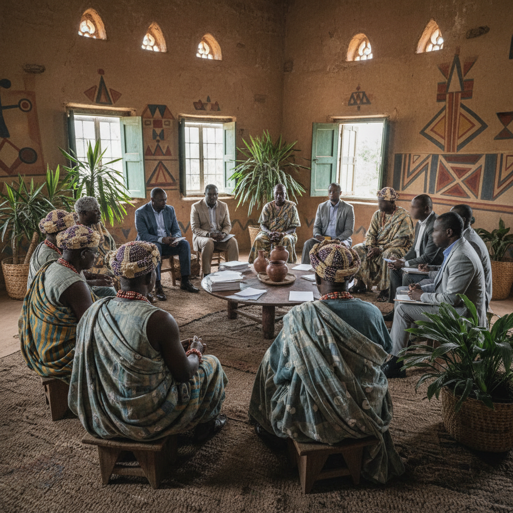 Minority MPs Visit Offinso Traditional Council