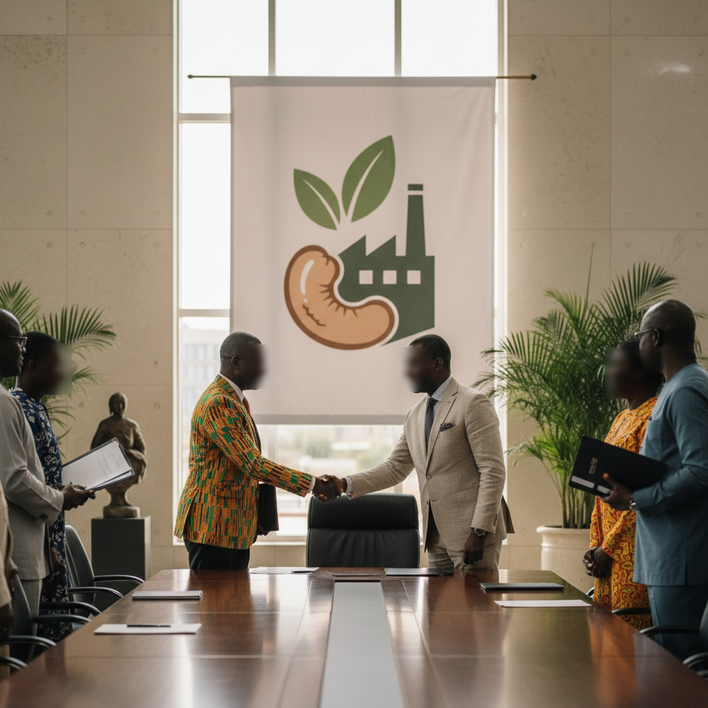 Agreement to build cashew processing plant