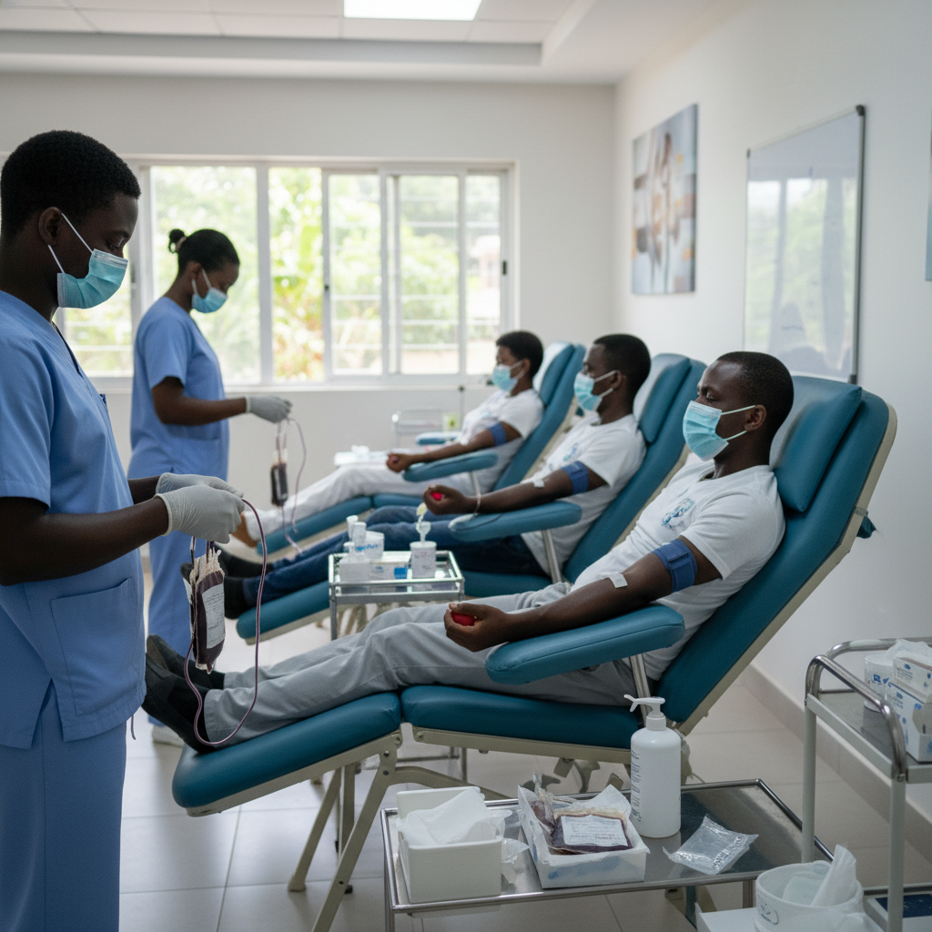 MTN organises blood donation drive with Ho Teaching Hospital