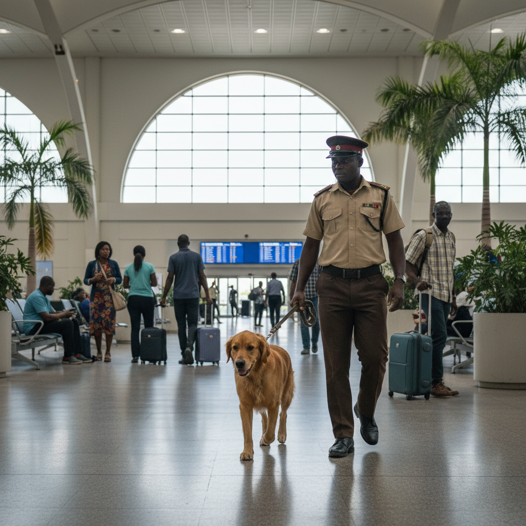 NACOC increases security at Kotoka Airport with sniffer dogs