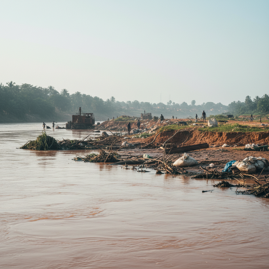 Taskforce Destroys 50 Illegal Mining Machines