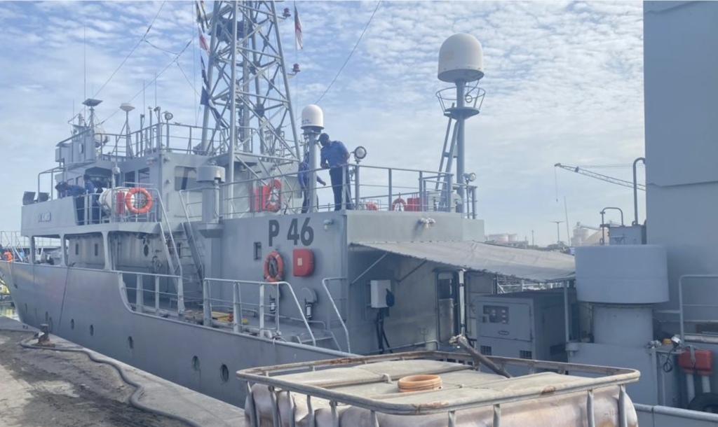 Navy Rescues 7 Stowaways Off Tema