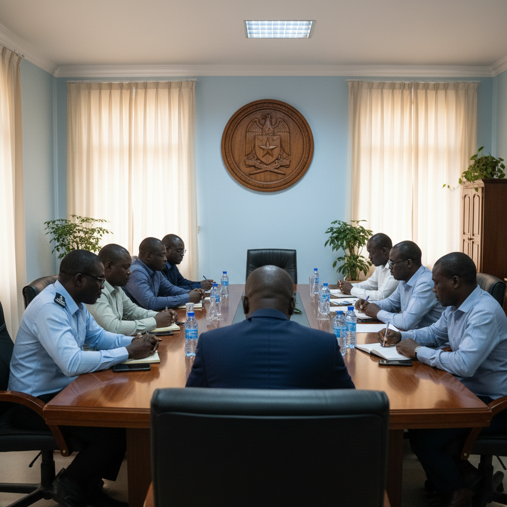 NYPD delegation meets Ghana police IGP