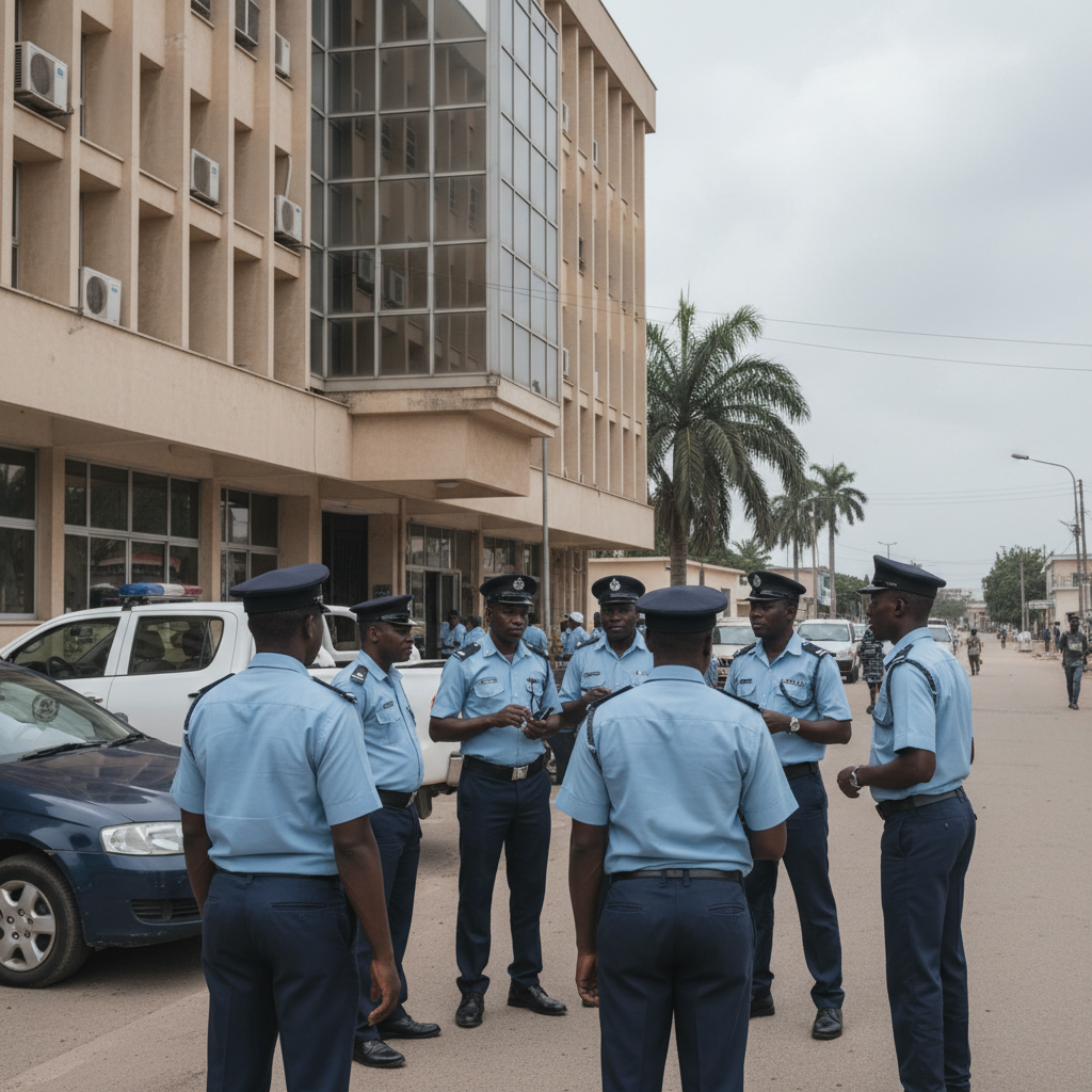 NYPD delegation visits Ghana Police IGP