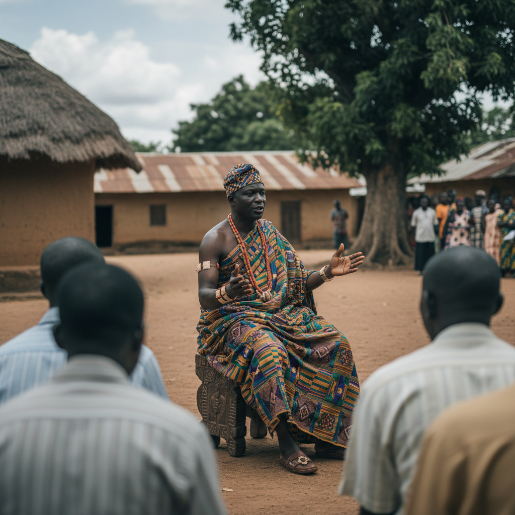 Chief urges opposition to speak for cocoa farmers