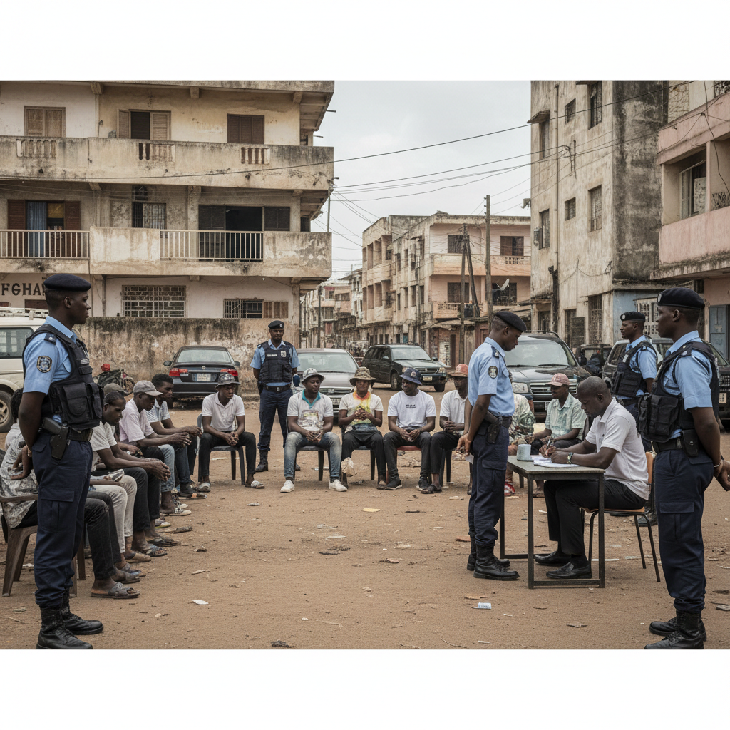 Police arrest over 40 suspected landguards in Accra