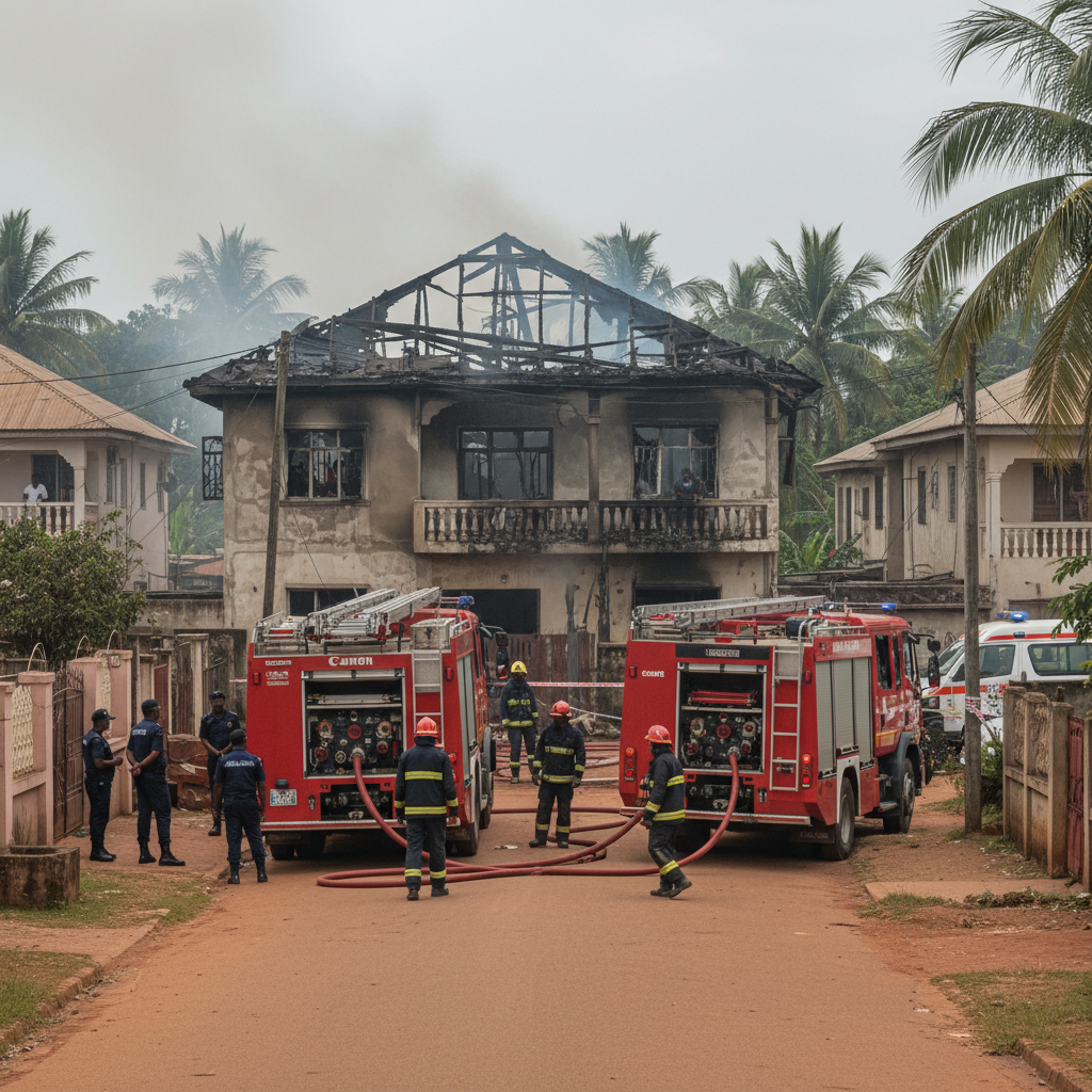 Palm wine tapper accused of torching home
