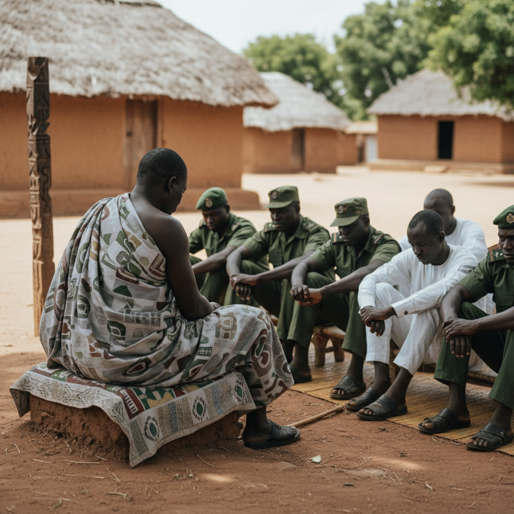 Paramount Chief Investigates Land Guard Issues