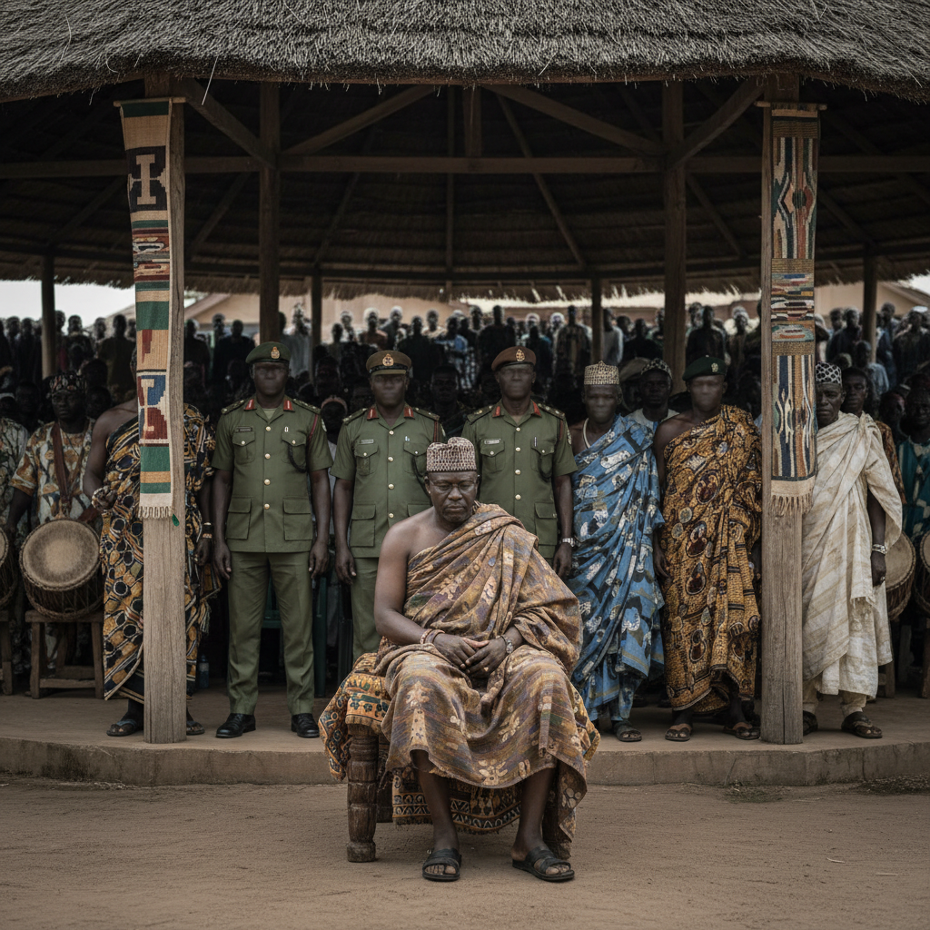 Paramount Chief Investigates Land Guard Activities