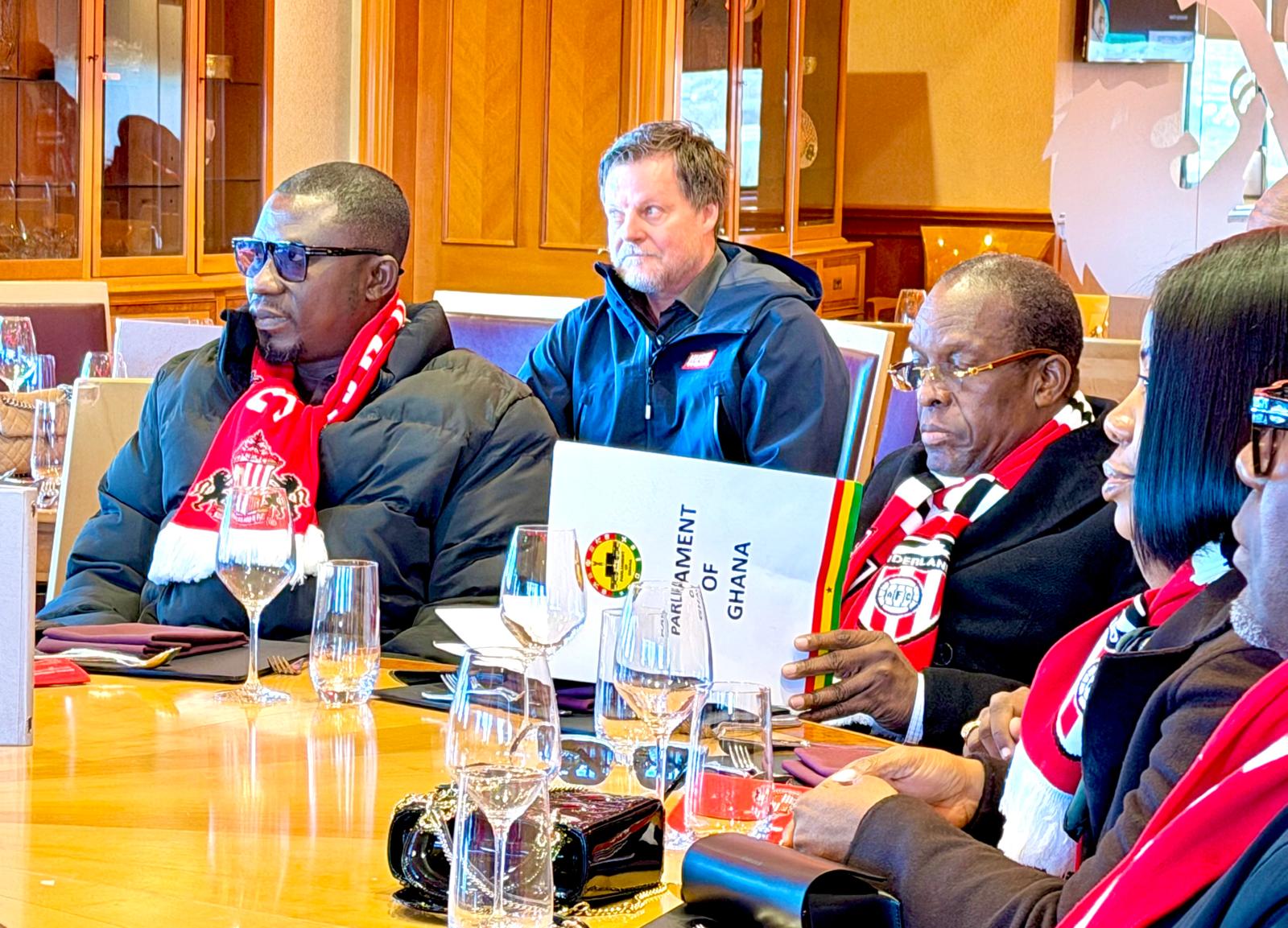 Ghana Parliament delegation visits Sunderland