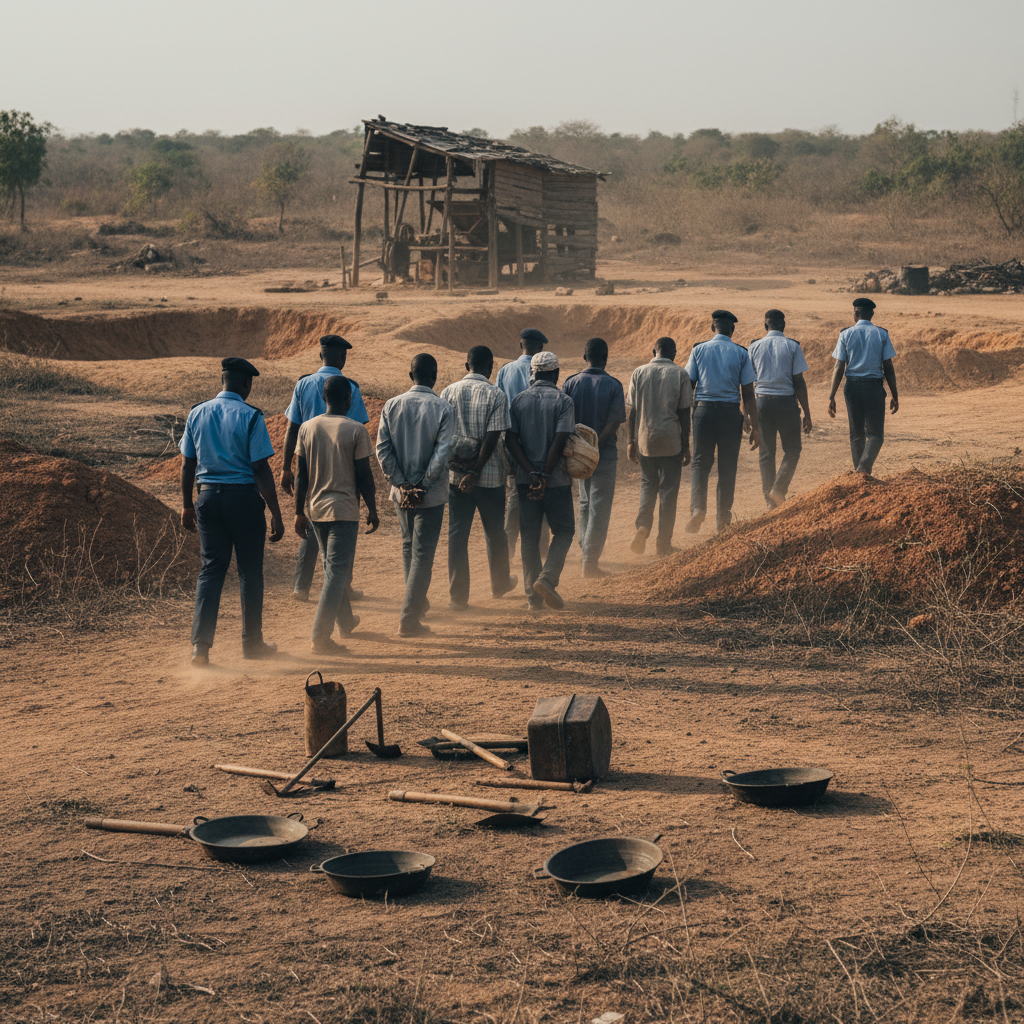 Police arrest Chinese nationals for illegal mining