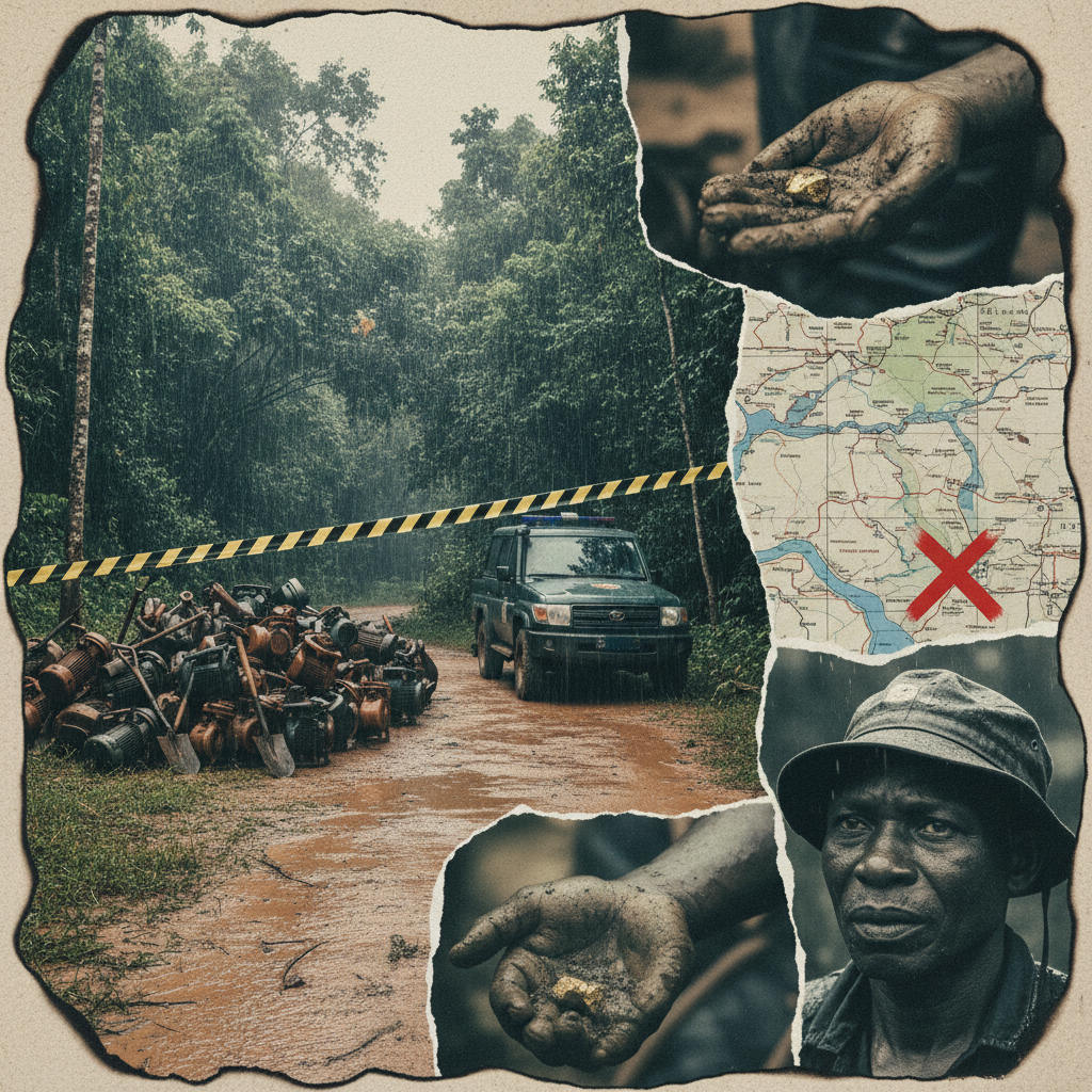 Police Arrest Four Suspects for Illegal Mining in Atewa Forest