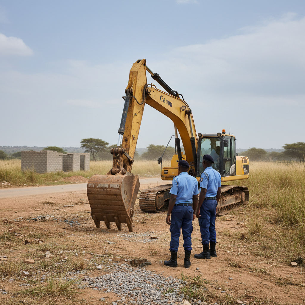 Two arrested for excavator theft in Koforidua