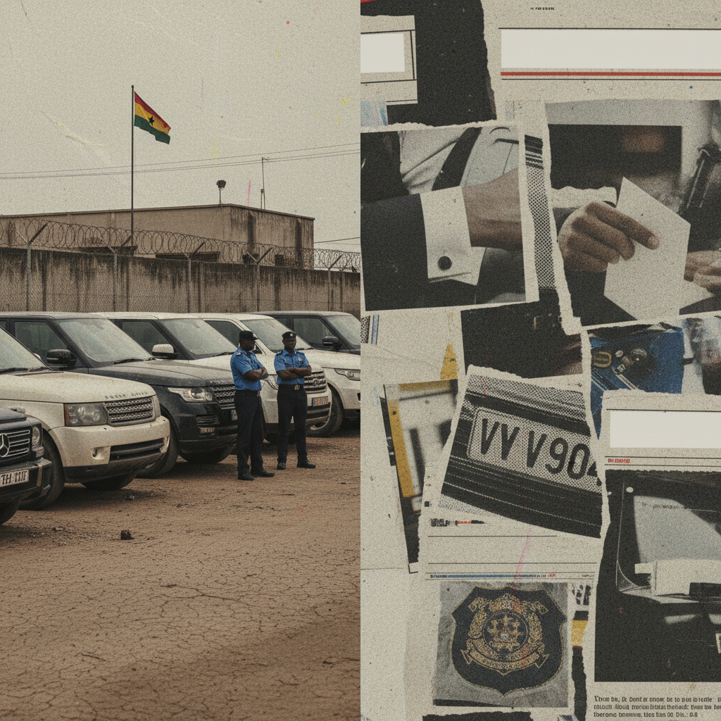 Police Disrupt Syndicate Accused of Luxury Vehicle Theft in Kumasi