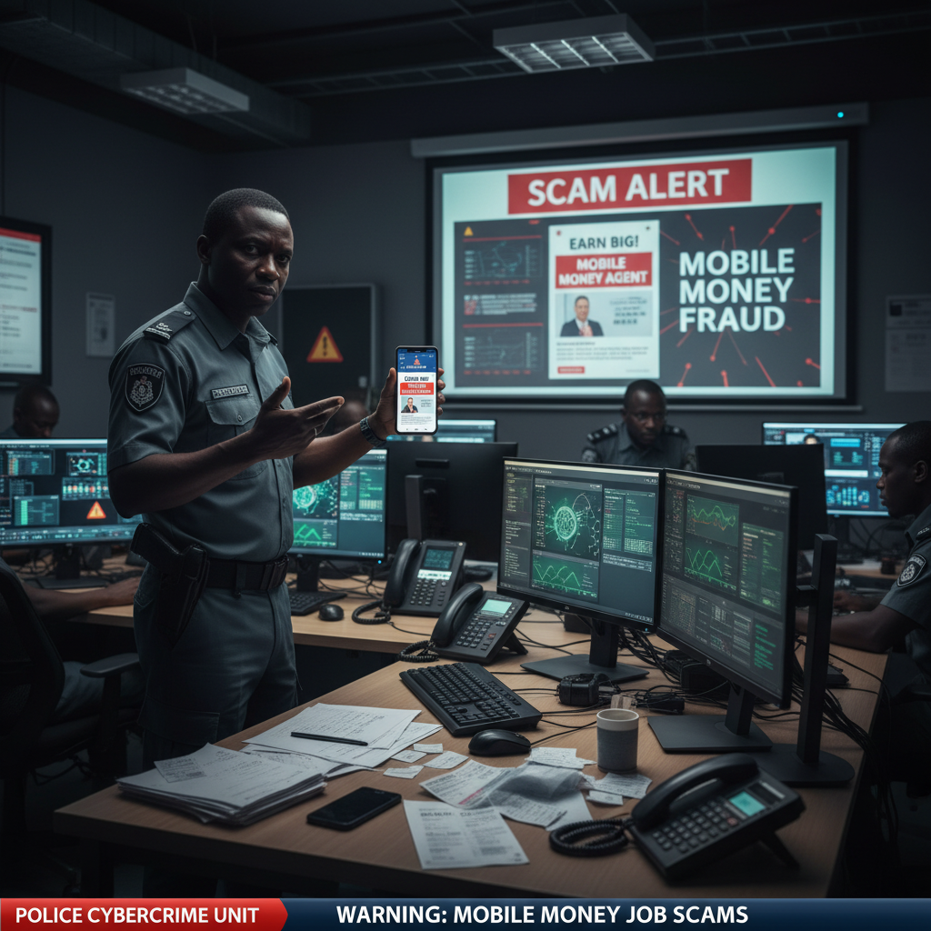 Police Cybercrime Unit Issues Warning Over Mobile Money Job Scams