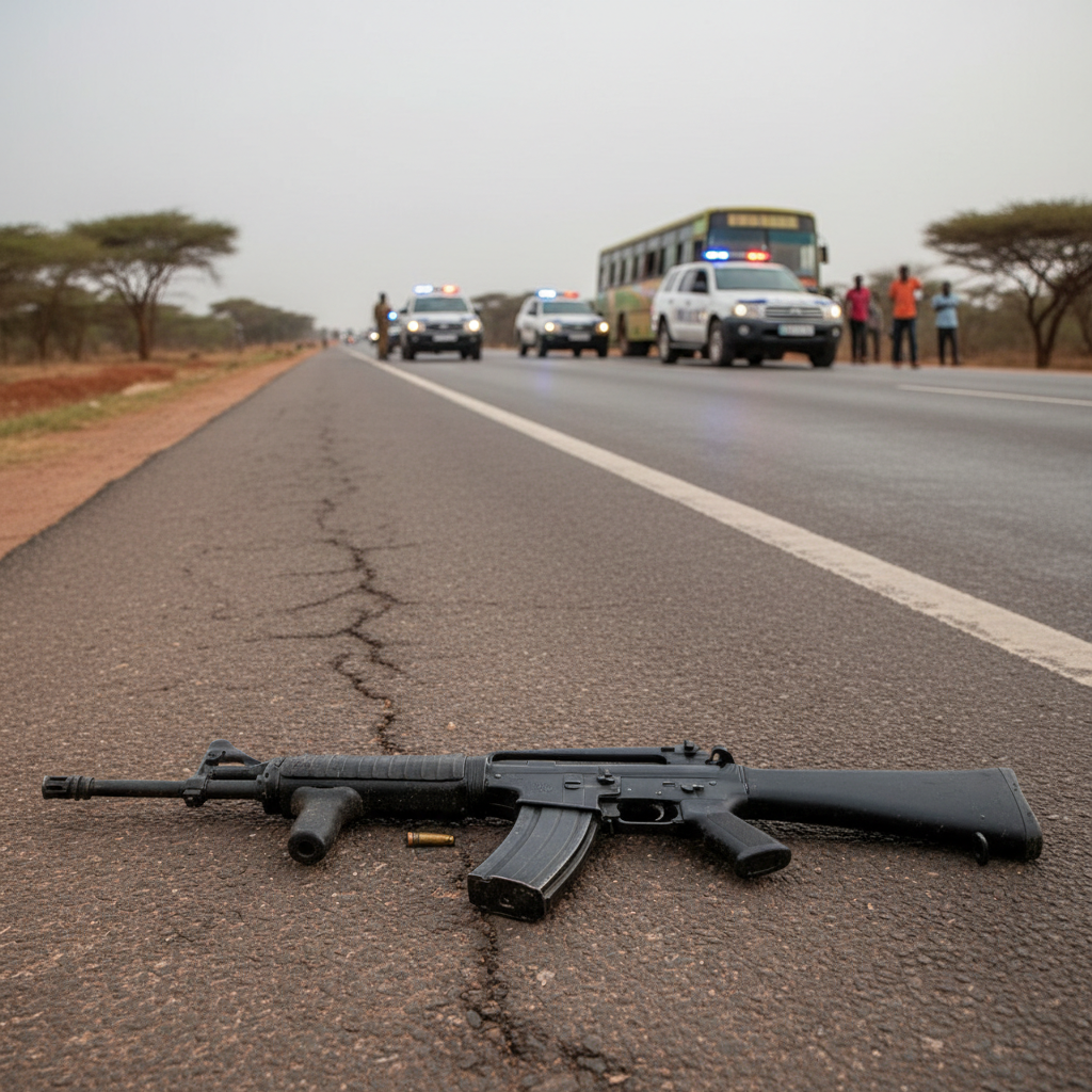 Police foil robbery on Dormaa-Gonokrom Highway, one killed