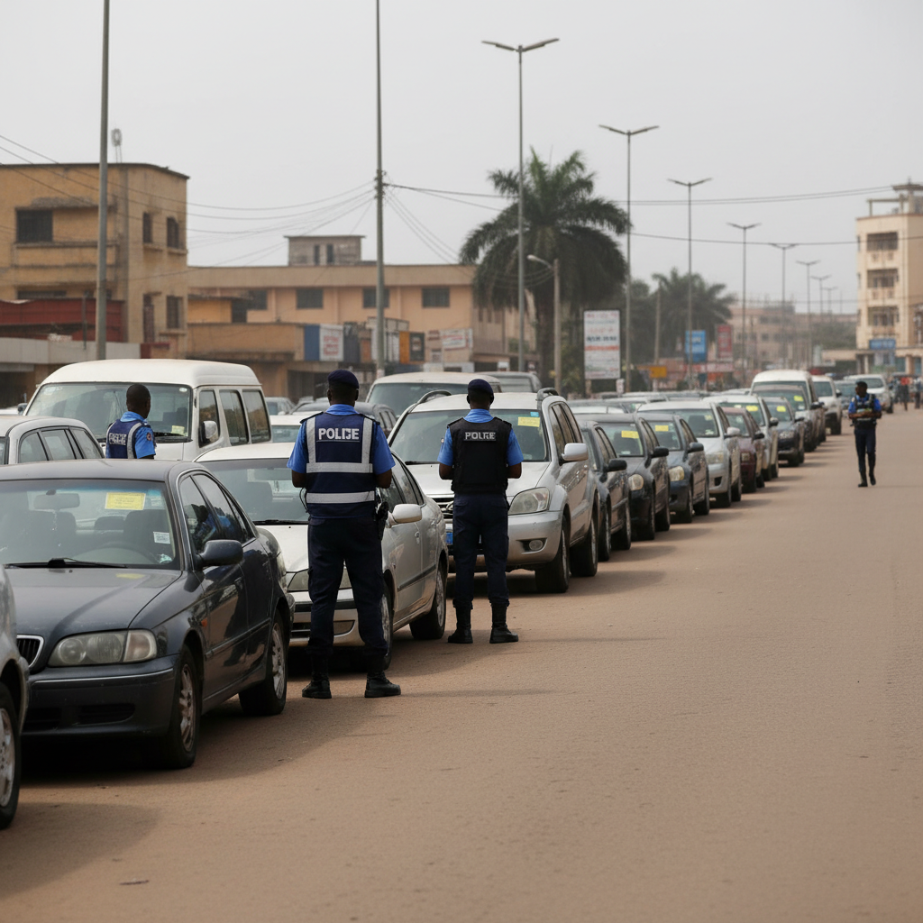 Police seize 15 vehicles for traffic violations in Accra