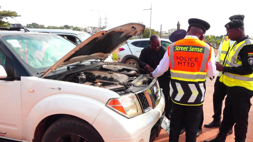 Police stop 188 cars in Ashanti Region for traffic rules