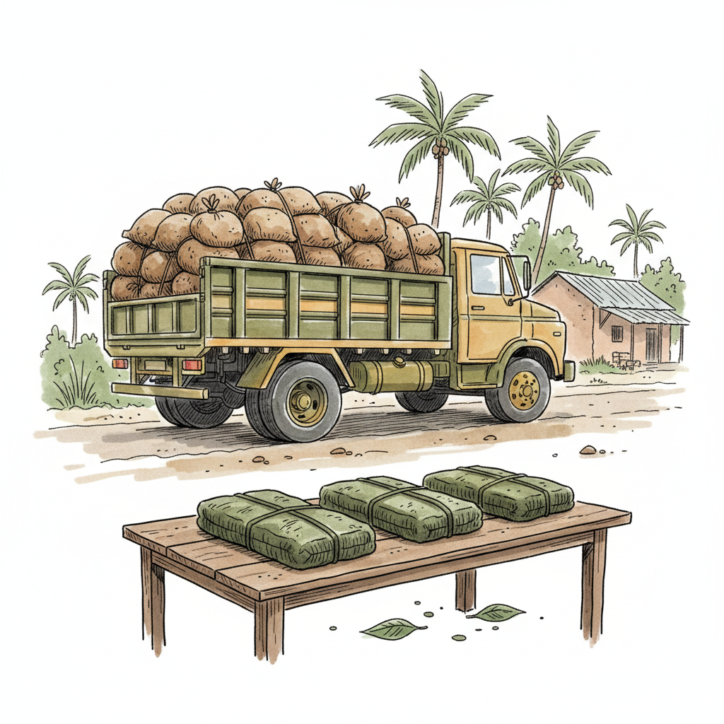Police Intercept 500 Slabs of Cannabis in Aflao