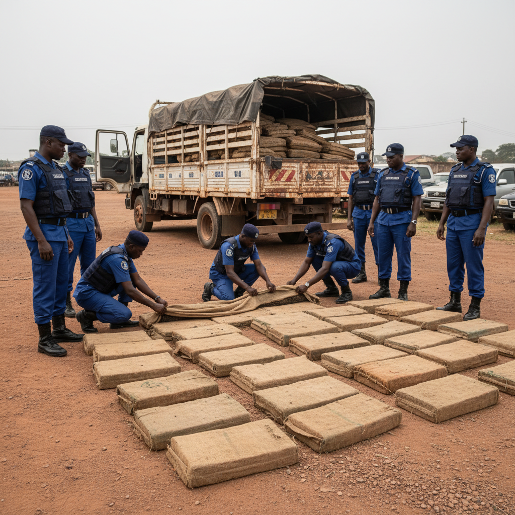 Police seize over 3000 suspected drug slabs in Greater Accra