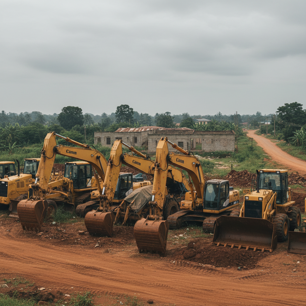 Police investigate illegal mining, seize excavators