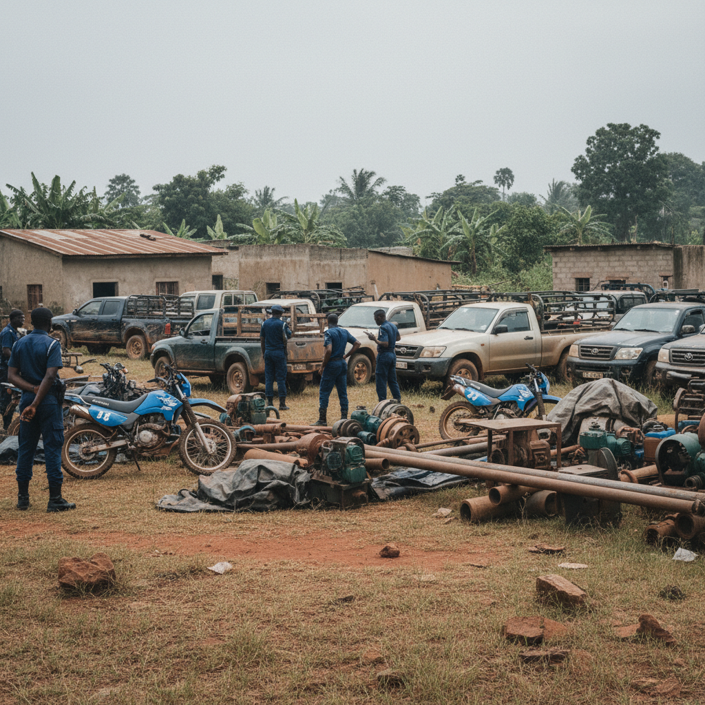Police kill 2 robbery suspects, seize weapons in Ashanti