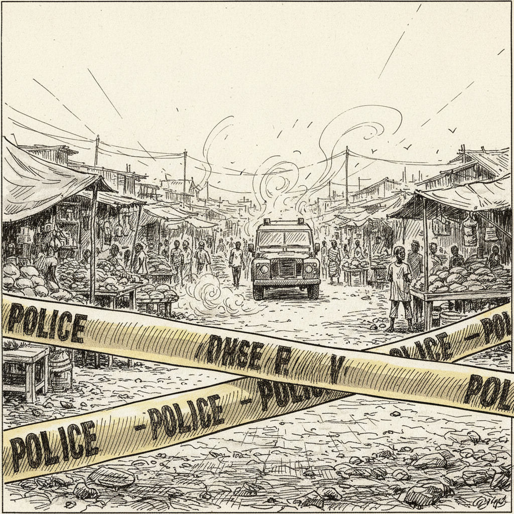 Police track suspected gunmen after Gomoa Buduburam market shooting