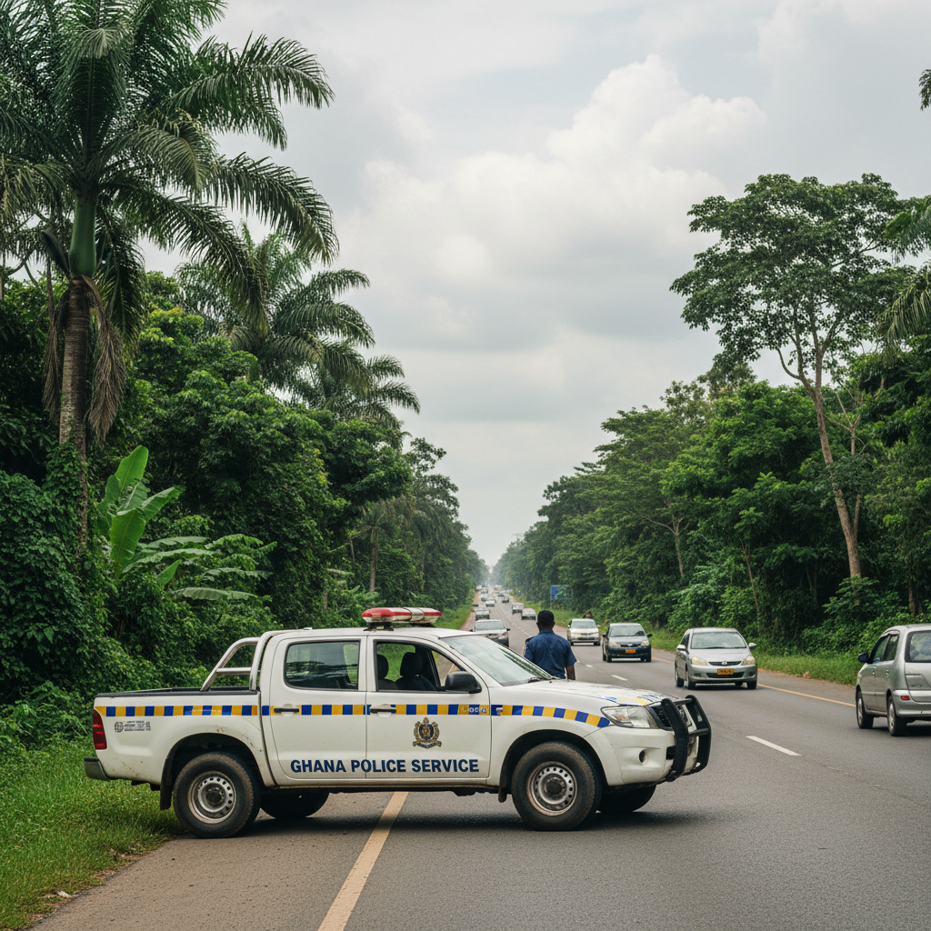 Police Kill Three Suspected Robbers in Kumasi Shootout