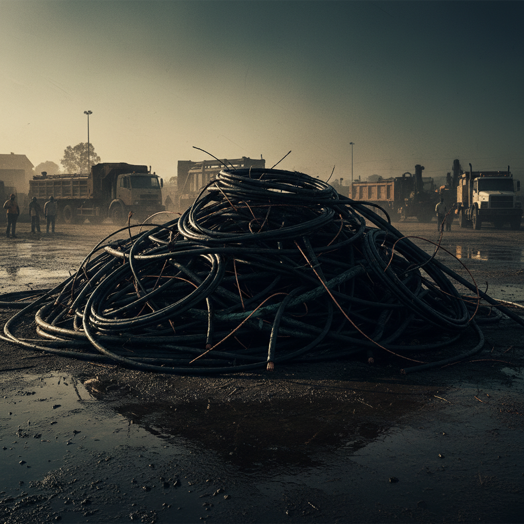 Police Recover Stolen Underground Cables in Accra Raid