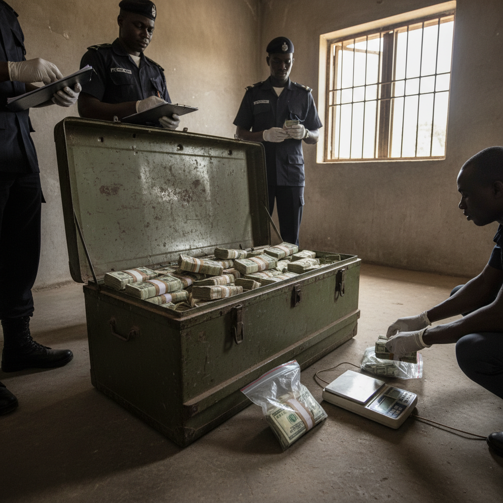 Police Refuse GH¢200k Bribe After Seizing Fake Dollars