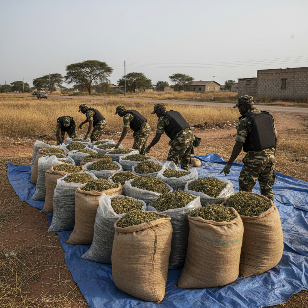 Police Seize 100kg Marijuana in Ashanti Region