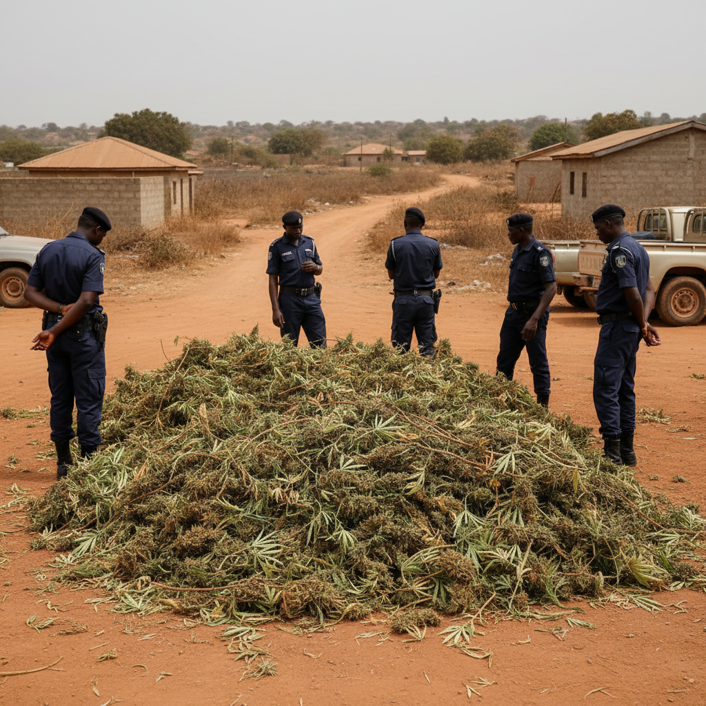 Police find 150kg of suspected Indian hemp in Kumasi