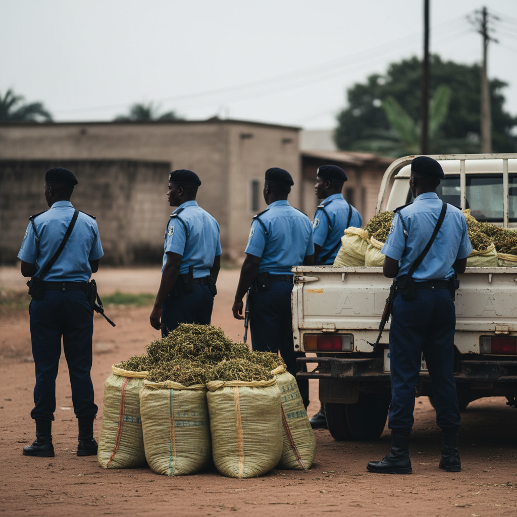 Police Seize Cannabis in Ashanti Region