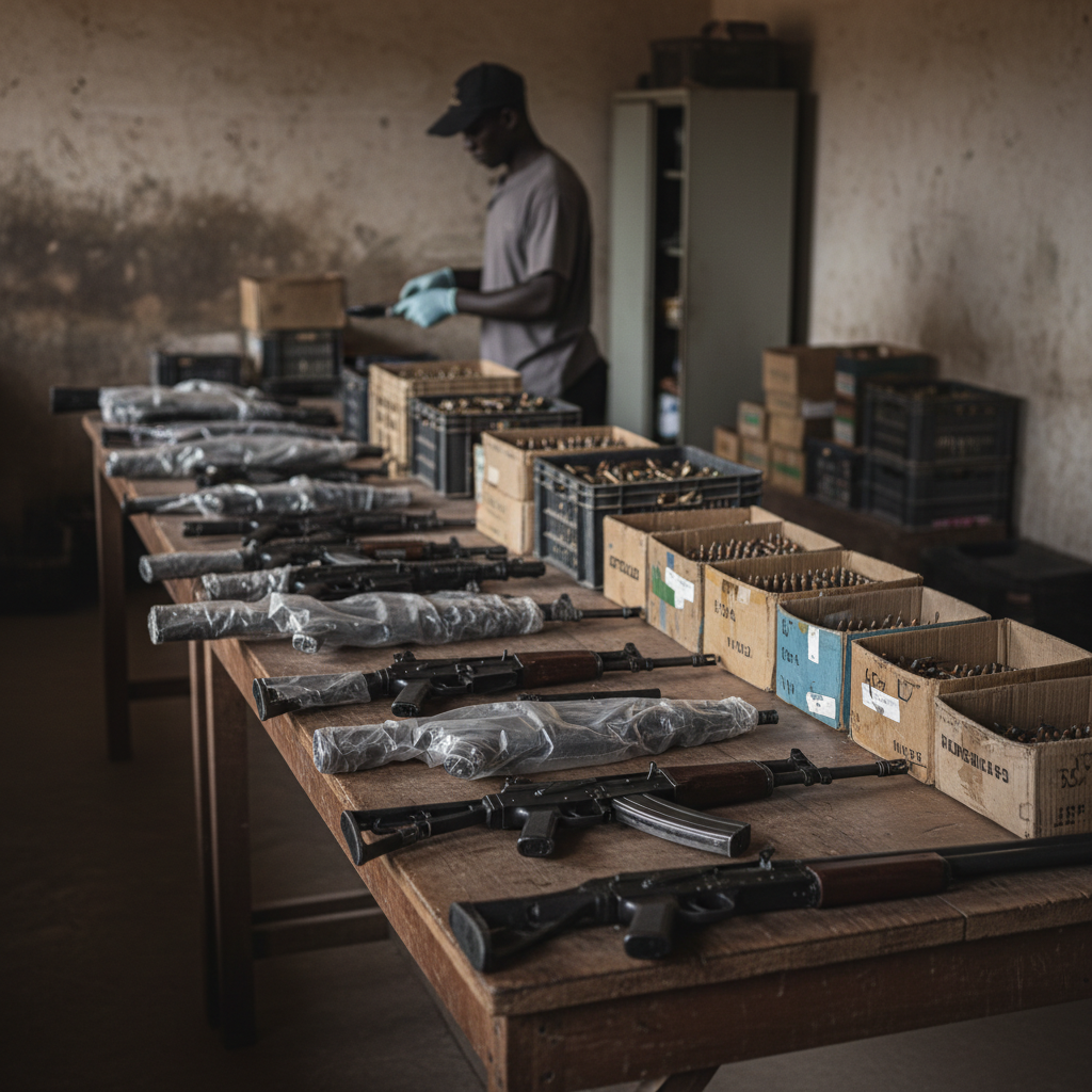 Police seize guns and ammo in Ashanti Region raid
