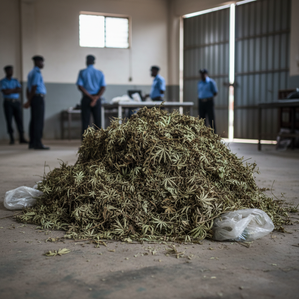 Police seize Indian hemp and arrest three in Bono Region