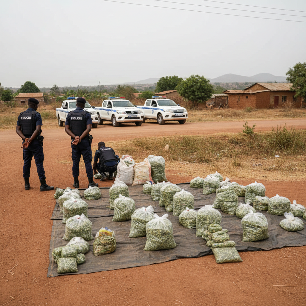 Police Seize Marijuana in Volta Region