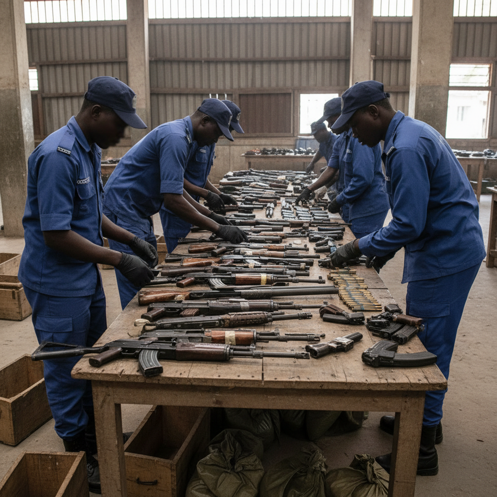 Police seize unregistered firearms in Bono East