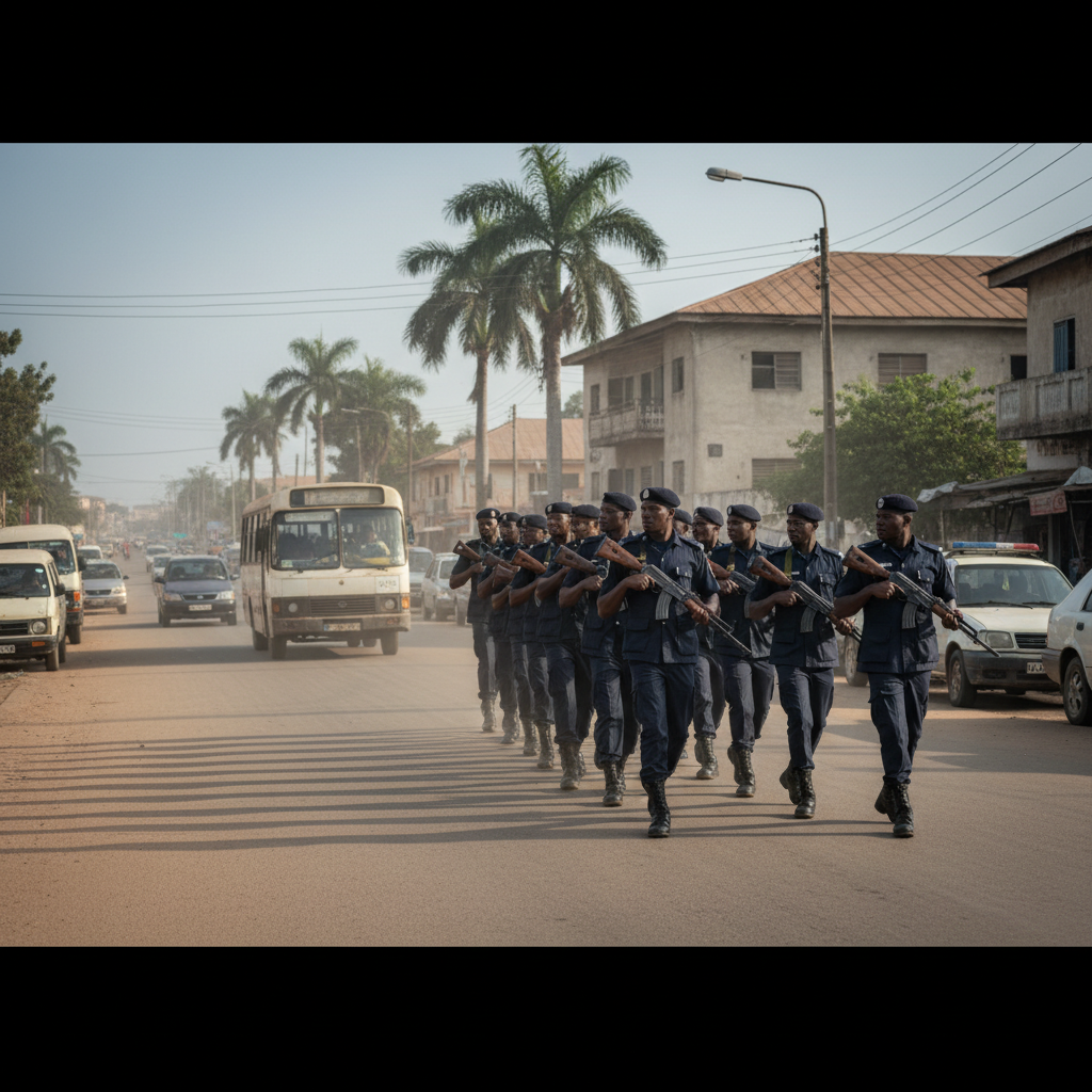 Police show strength ahead of Ayawaso East by-election
