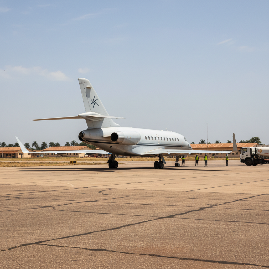 Presidential jet in good condition after France service