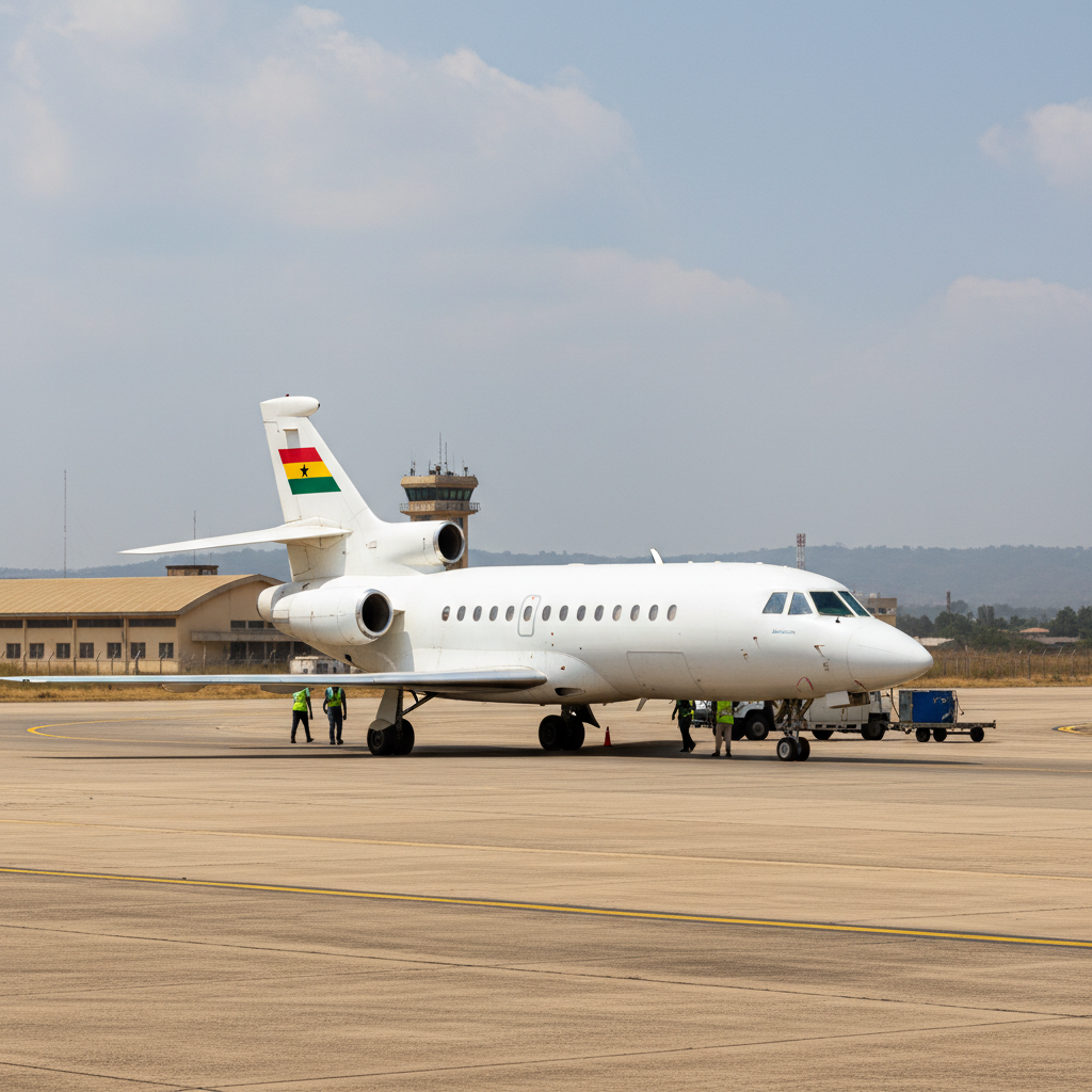 Presidential jet in good condition after French service