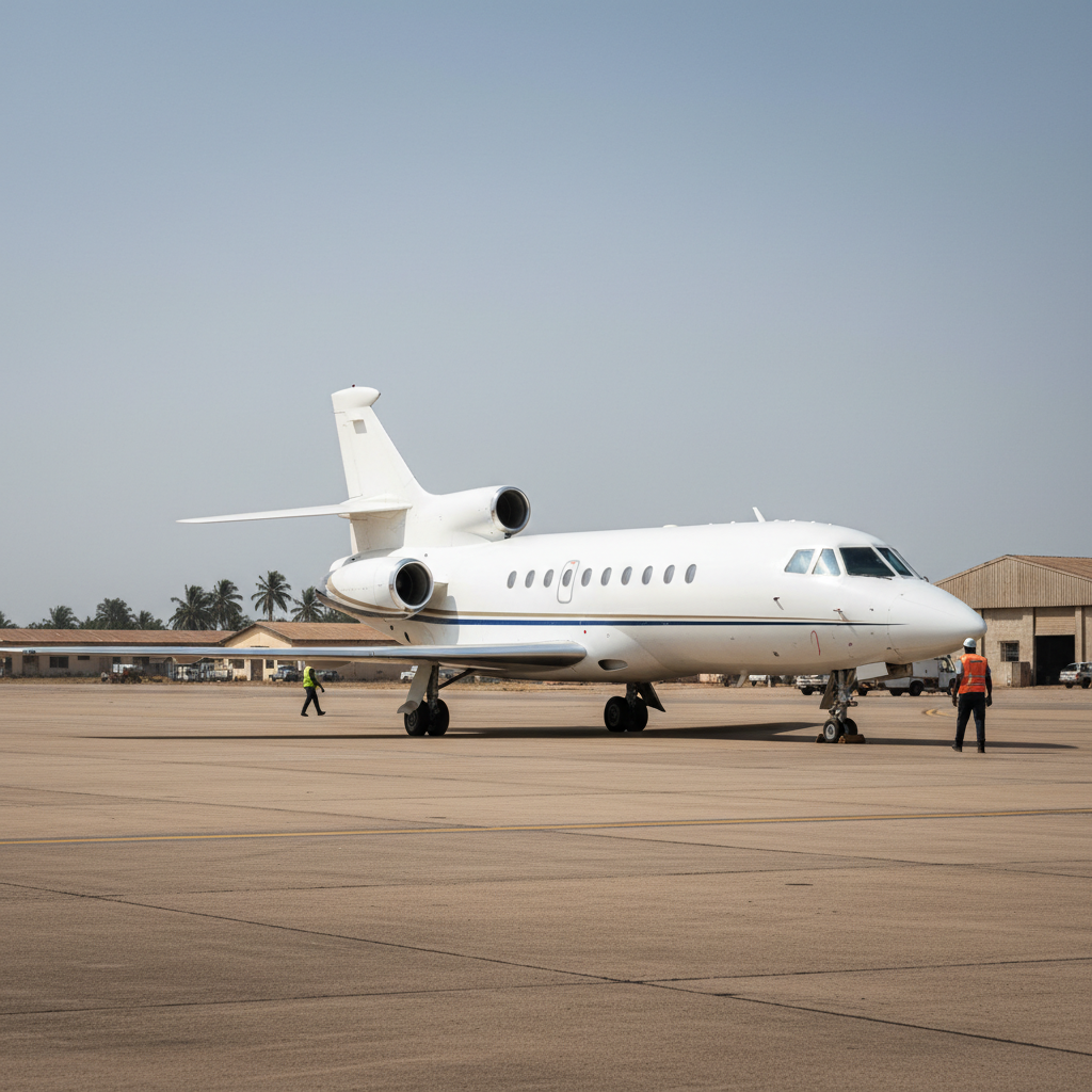 Presidential jet in good condition after France servicing