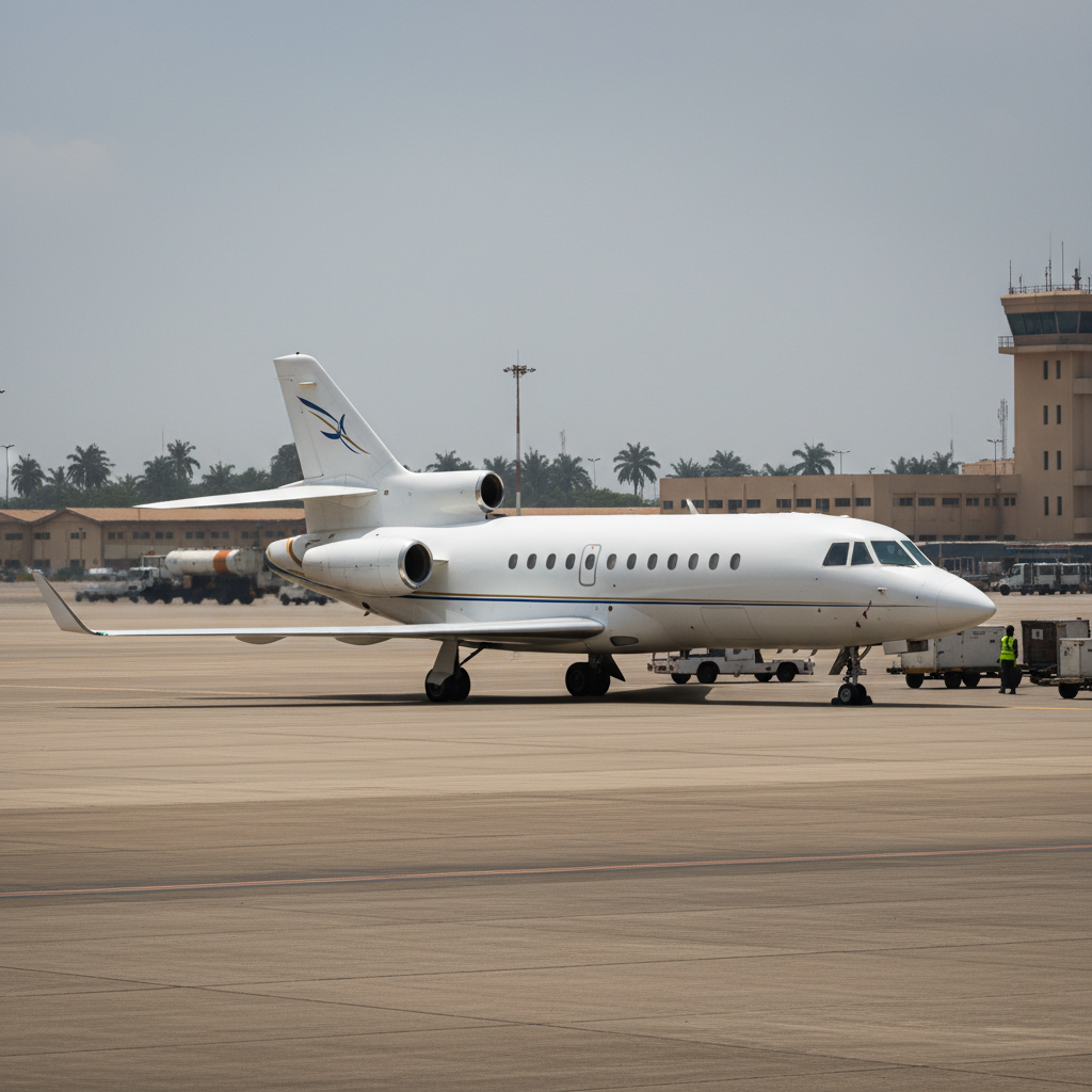 Presidential jet in good condition